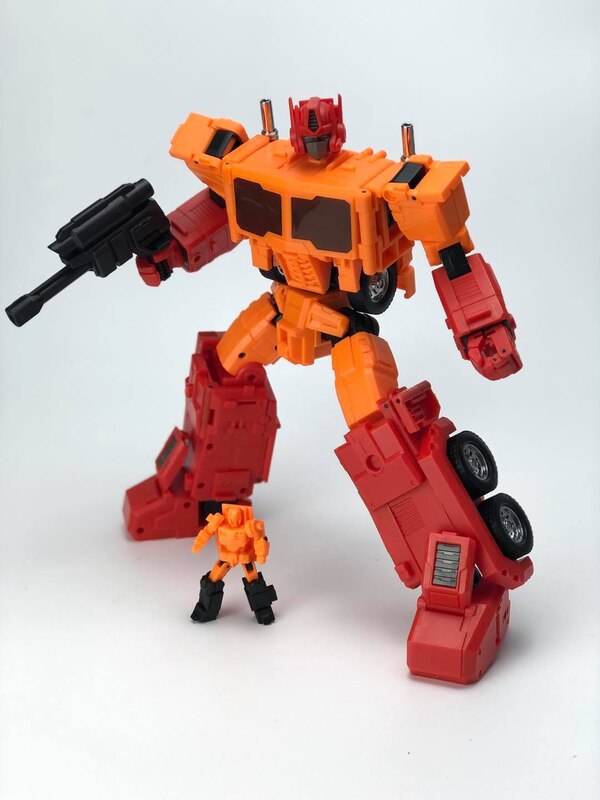 Fans Hobby Orange Power Baser & Orange God Armour   FIre Guts God Ginrai  (1 of 20)